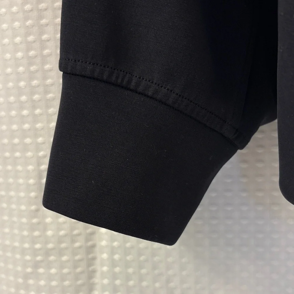 Lululemon Softstreme Drop Sleeve Wrap ~ 10 ~ Black
